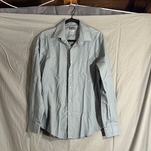 Men's Light Grayish Green Dress Shirt